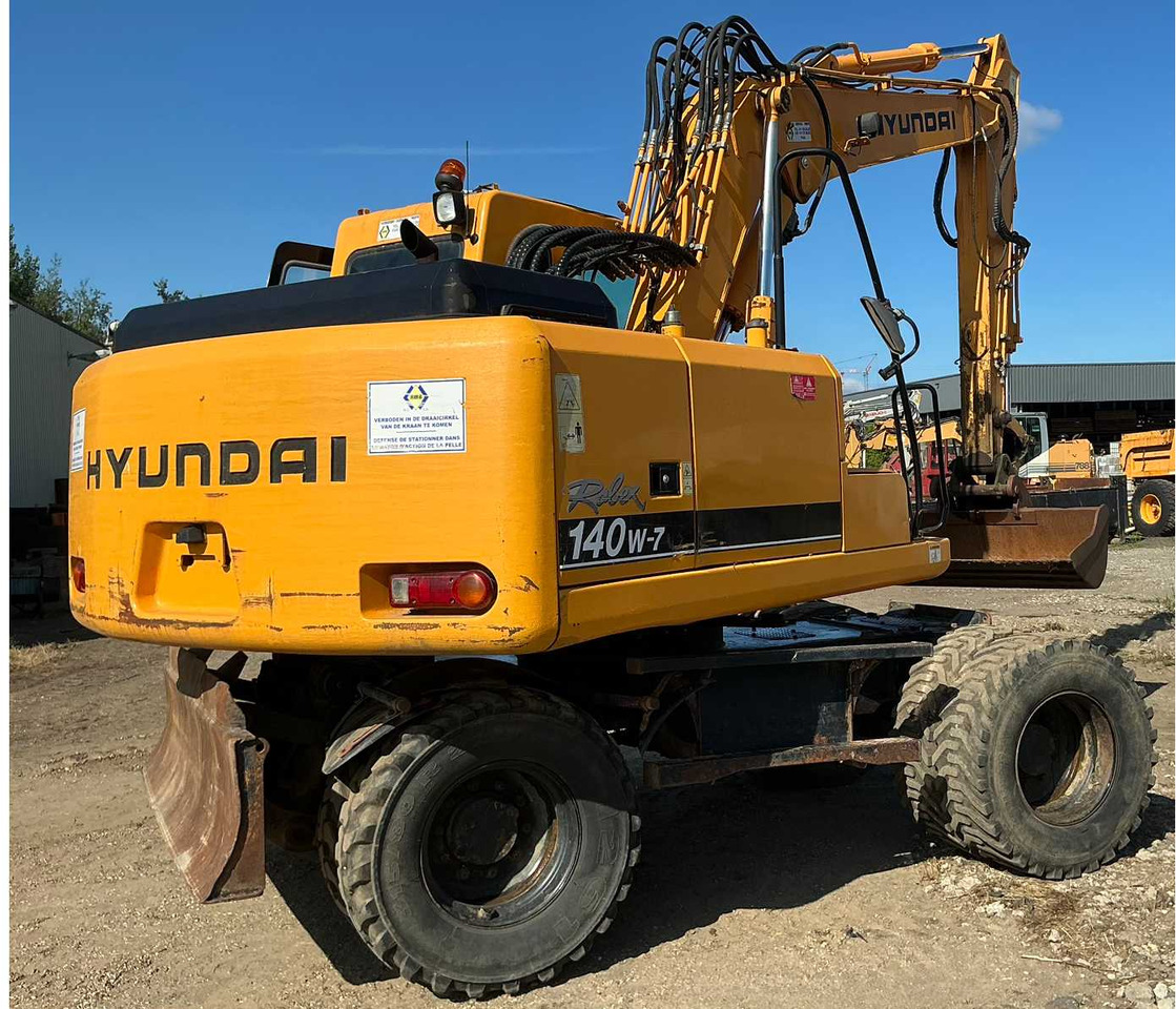 Hyundai Robex140W-7 - Excavadora de ruedas: foto 5 Hyundai Robex140W-7 - Excavadora de ruedas: foto 5