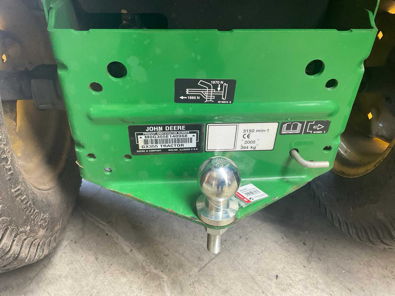 John Deere Gx 355 diesel - Cortacésped: foto 4 John Deere Gx 355 diesel - Cortacésped: foto 4