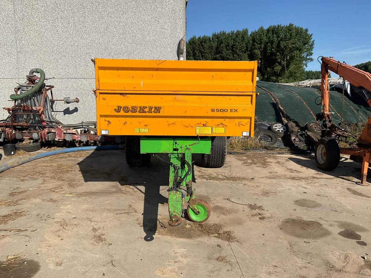 Joskin 6500 EX - Remolque volquete agrícola: foto 4 Joskin 6500 EX - Remolque volquete agrícola: foto 4