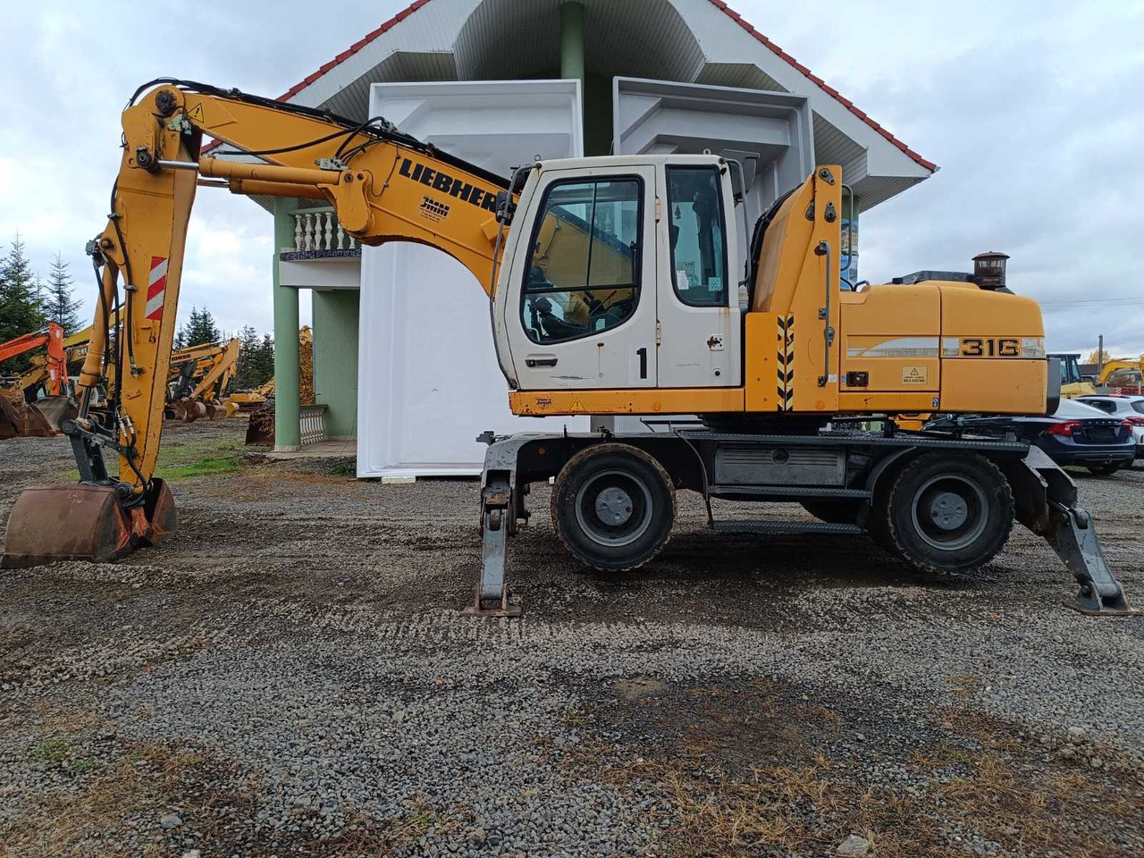 LIEBHERR - A 316 LITRONIC - WHEELED EXCAVATOR - 2009 - Excavadora de ruedas: foto 4 LIEBHERR - A 316 LITRONIC - WHEELED EXCAVATOR - 2009 - Excavadora de ruedas: foto 4