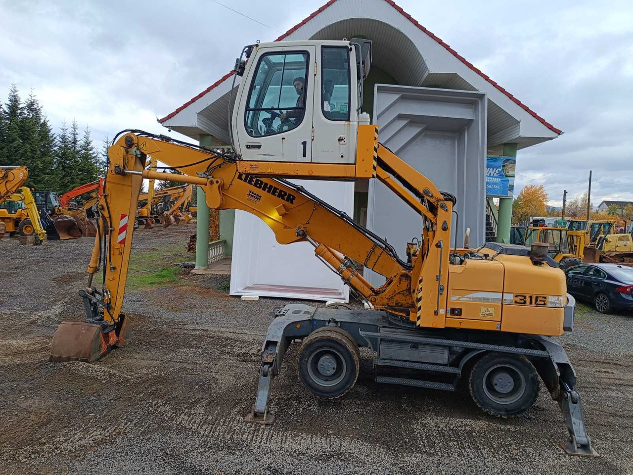 LIEBHERR - A 316 LITRONIC - WHEELED EXCAVATOR - 2009 - Excavadora de ruedas: foto 5 LIEBHERR - A 316 LITRONIC - WHEELED EXCAVATOR - 2009 - Excavadora de ruedas: foto 5