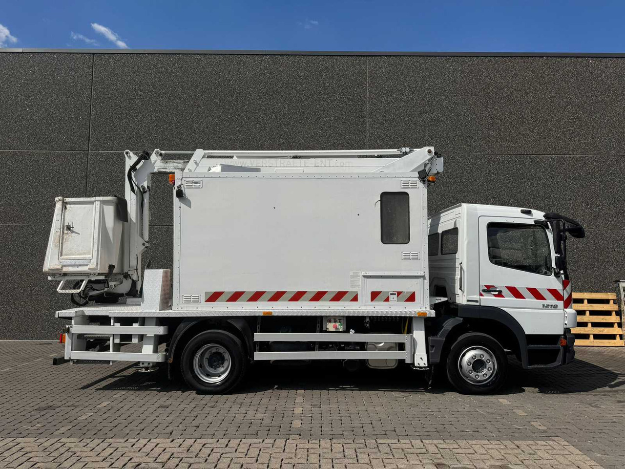 Mercedes-Benz Atego 1218 COMILEV 160 TPC - Plataforma elevadora: foto 4 Mercedes-Benz Atego 1218 COMILEV 160 TPC - Plataforma elevadora: foto 4