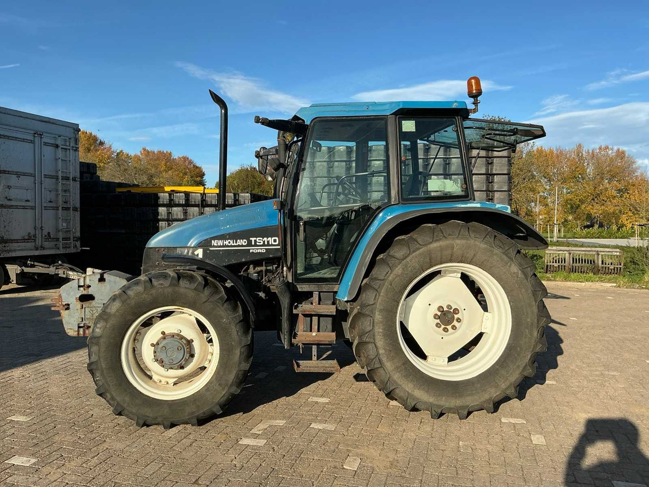 New holland TS110 - Tractor: foto 2 New holland TS110 - Tractor: foto 2