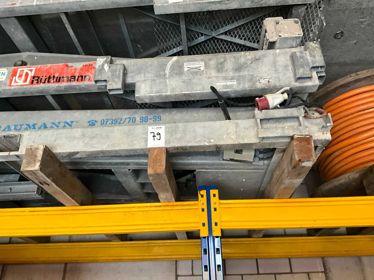 Baumann Typ 3000 - Recambio para Carretilla de carga lateral: foto 2 Baumann Typ 3000 - Recambio para Carretilla de carga lateral: foto 2
