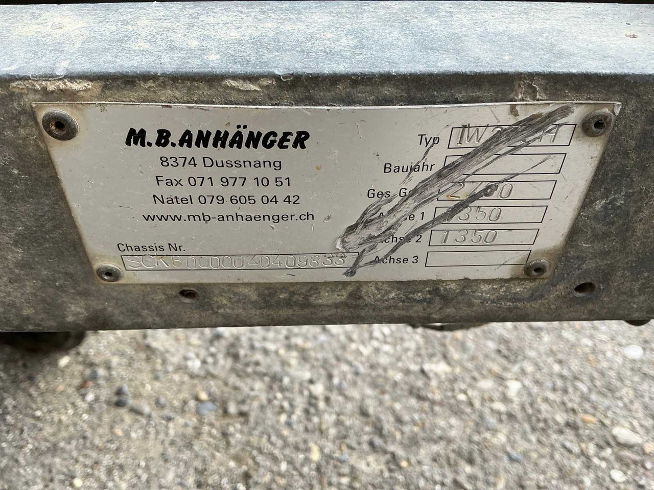 Remolque 2004 IFOR WILLIAMS IW27CH CARGO TRANSPORT TRAILER WITH RAMP: foto 8