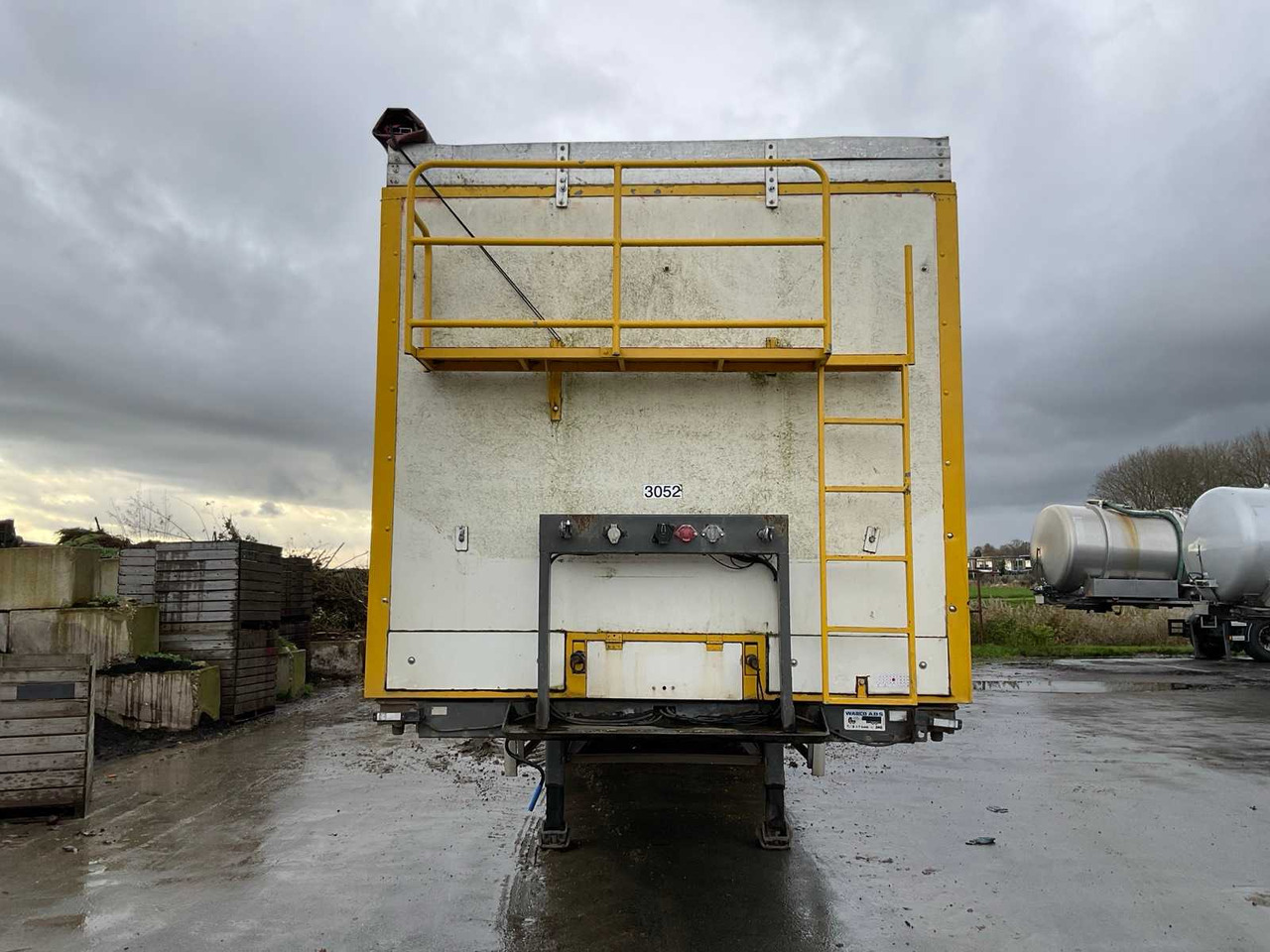 2001 HAPPY TRAILER SK40 HOPPER TRAILER - Semirremolque: foto 2 2001 HAPPY TRAILER SK40 HOPPER TRAILER - Semirremolque: foto 2