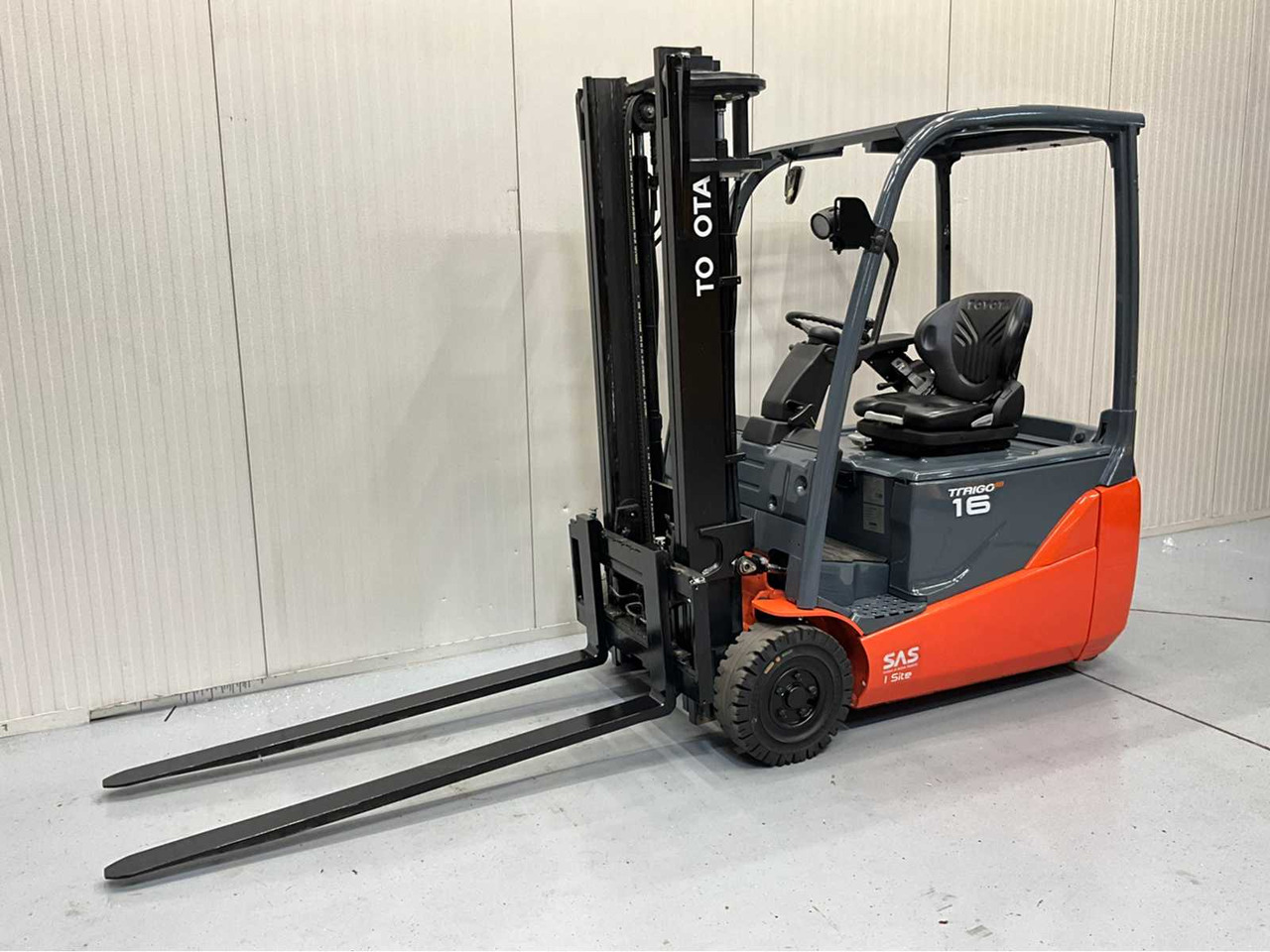 TOYOTA - 8FBE16T - FORKLIFT YEAR OF MANUFACTURE 2019- SPOONS 160CM, 7325 HOURS - Carretilla elevadora: foto 1 TOYOTA - 8FBE16T - FORKLIFT YEAR OF MANUFACTURE 2019- SPOONS 160CM, 7325 HOURS - Carretilla elevadora: foto 1