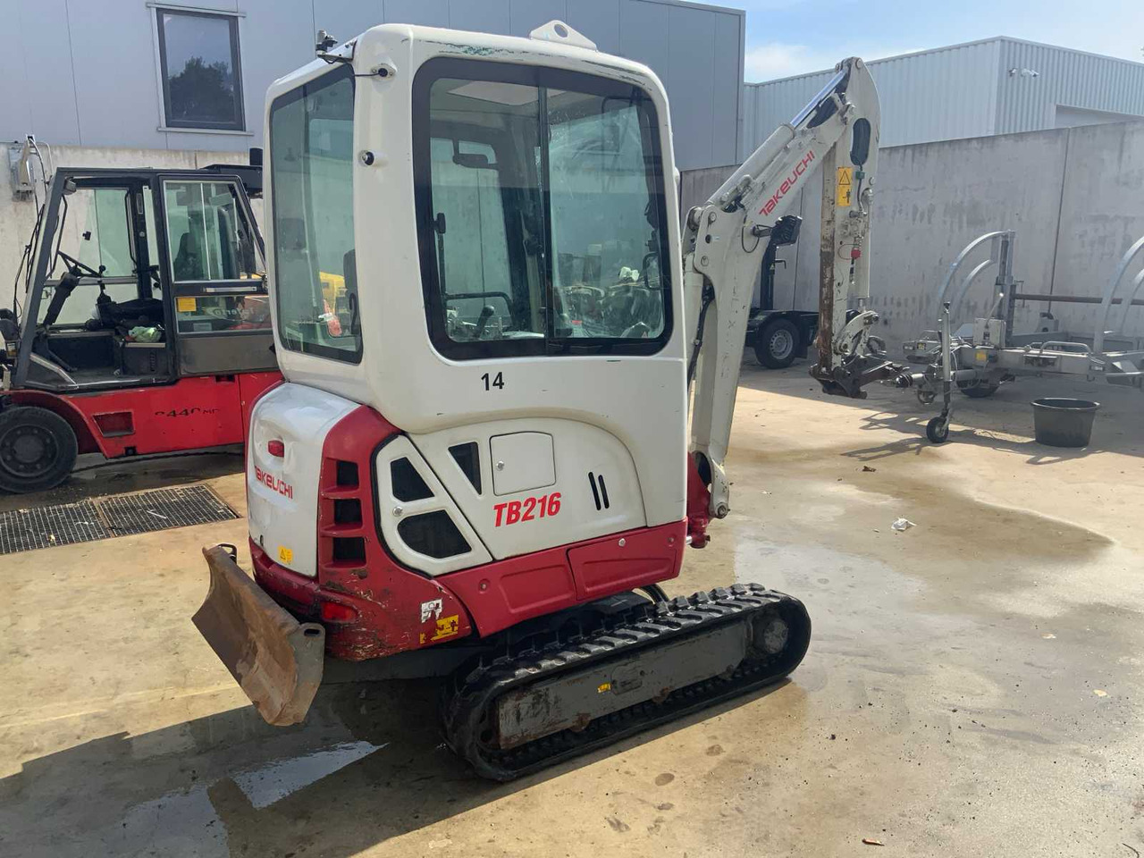 Takeuchi TB 216 - Miniexcavadora: foto 3 Takeuchi TB 216 - Miniexcavadora: foto 3