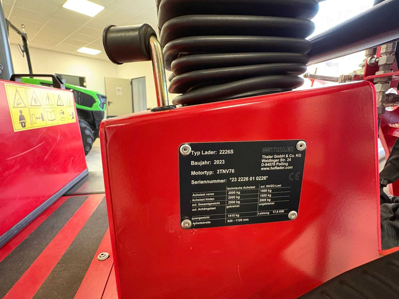 Thaler 2226S - Cargadora de ruedas: foto 3 Thaler 2226S - Cargadora de ruedas: foto 3