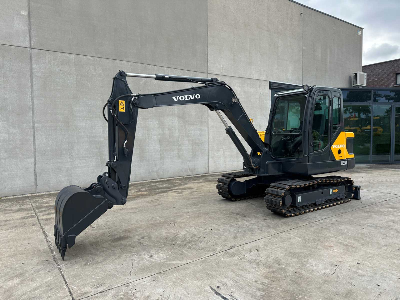 VOLVO EC55D - Excavadora de cadenas: foto 1 VOLVO EC55D - Excavadora de cadenas: foto 1