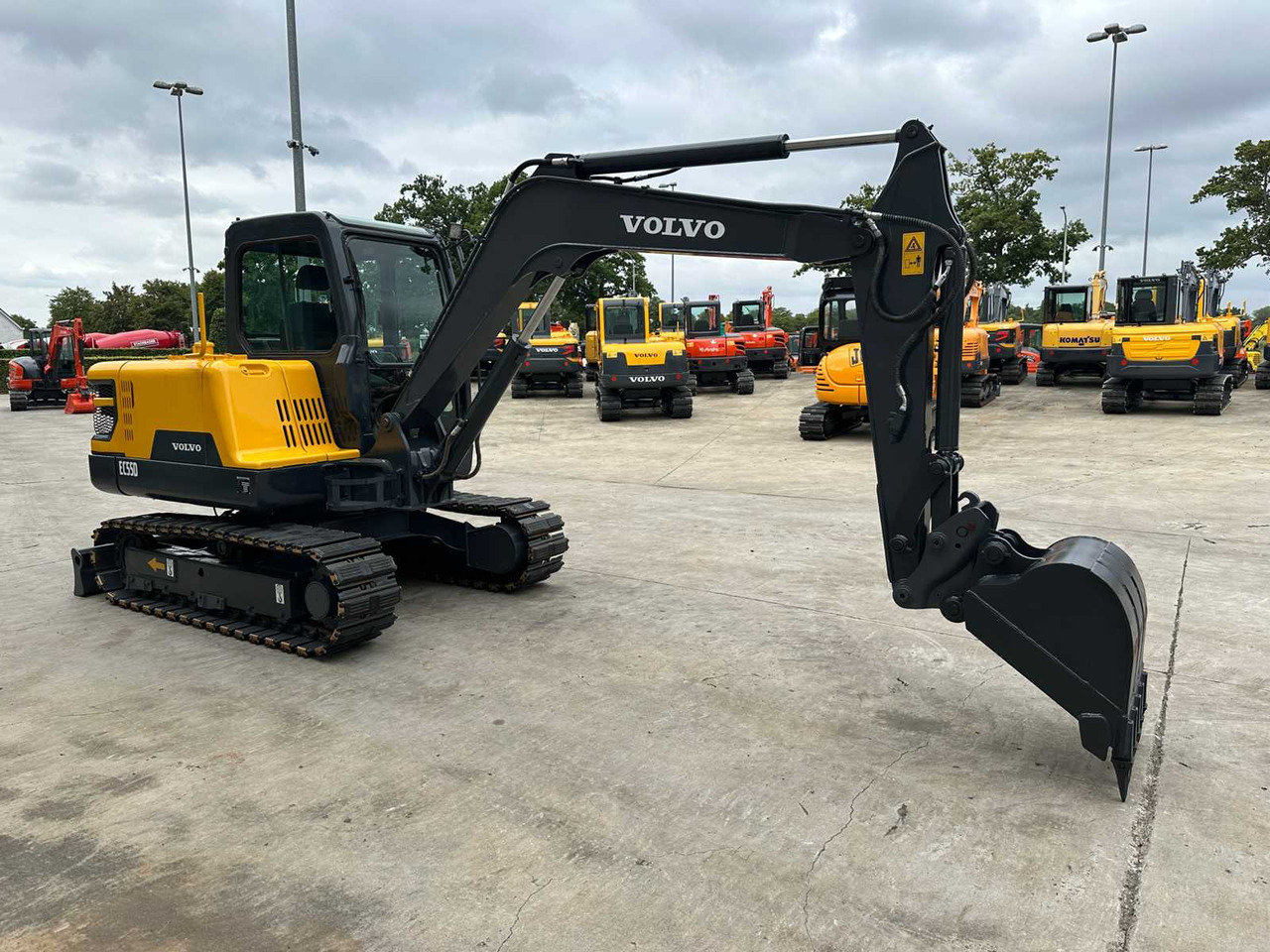 VOLVO EC55D - Excavadora de cadenas: foto 3 VOLVO EC55D - Excavadora de cadenas: foto 3