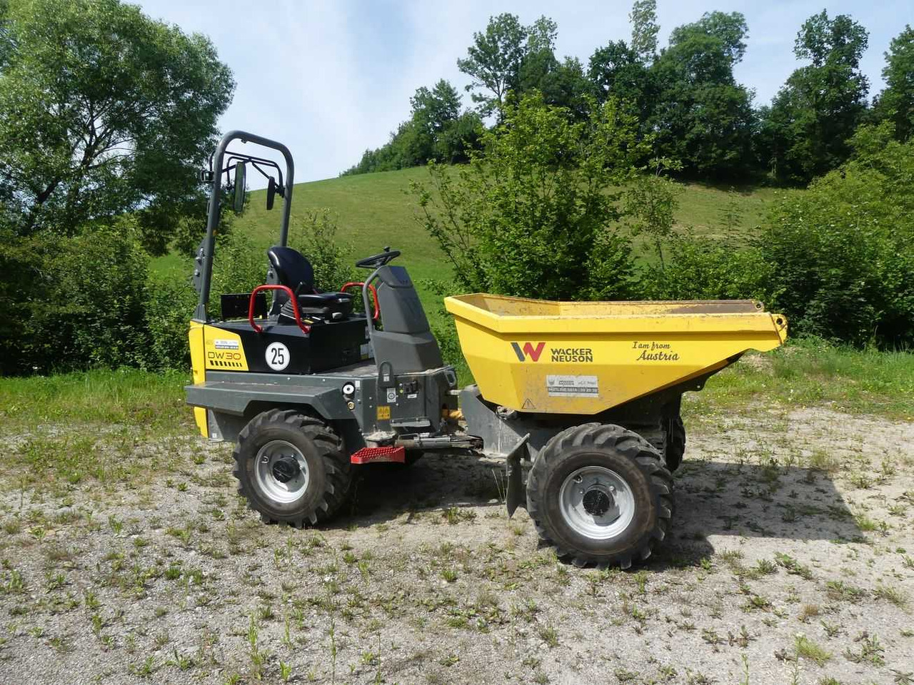 Wacker Neuson D25-02 DW 30 - Remolque volquete agrícola: foto 3 Wacker Neuson D25-02 DW 30 - Remolque volquete agrícola: foto 3