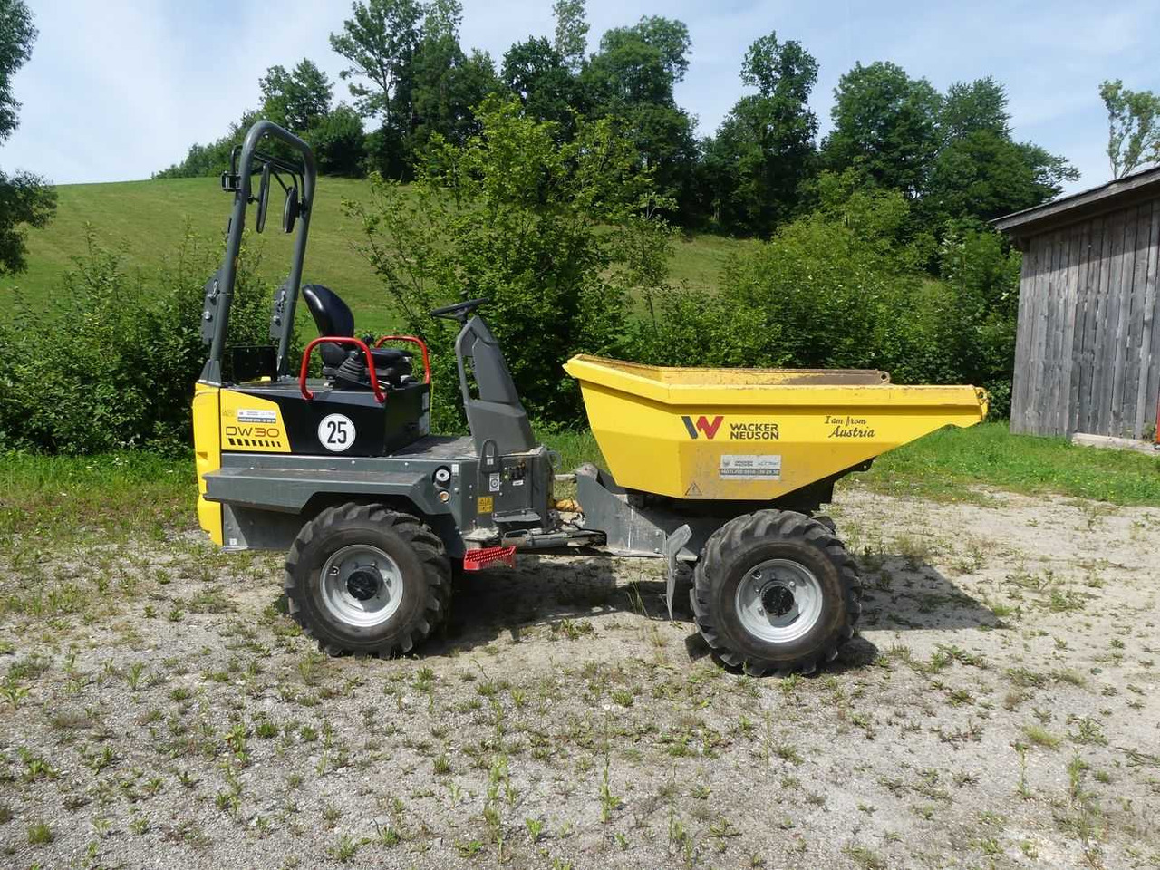 Wacker Neuson D25-02 DW 30 - Remolque volquete agrícola: foto 4 Wacker Neuson D25-02 DW 30 - Remolque volquete agrícola: foto 4