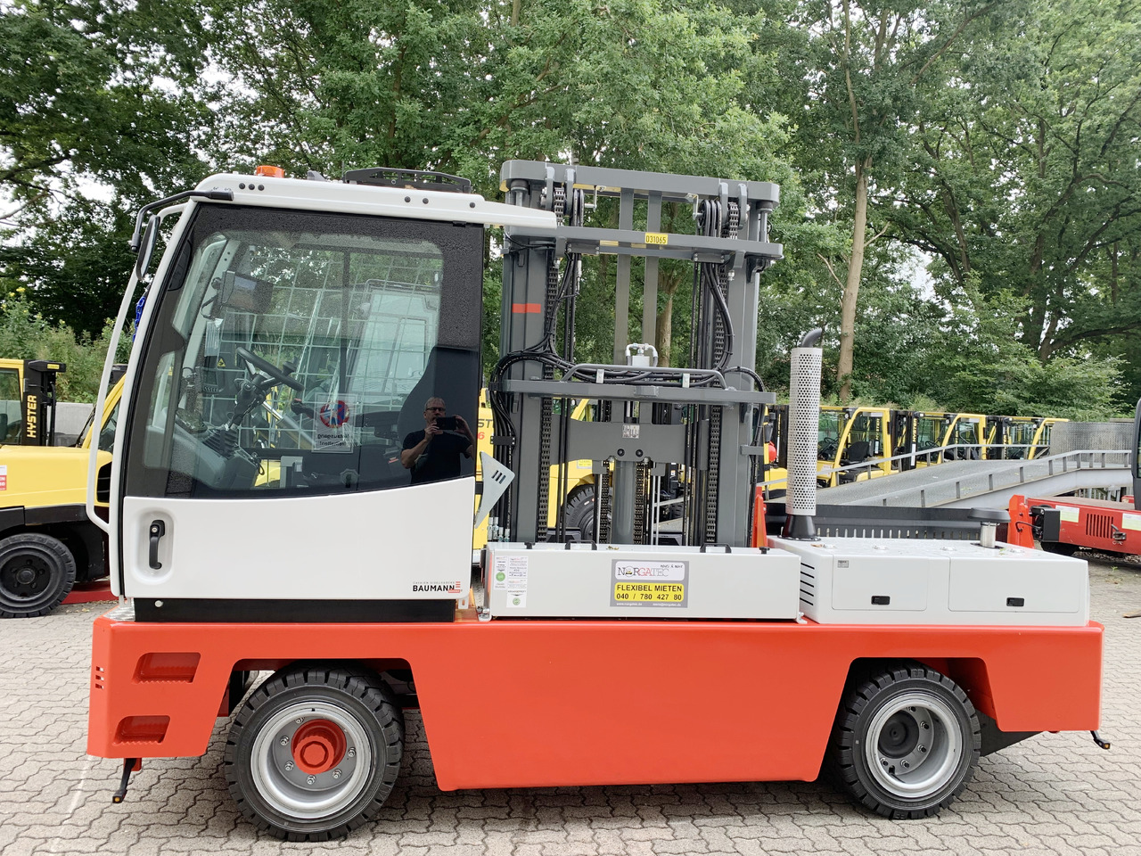 Baumann DFQ 50LL - Carretilla de carga lateral: foto 2 Baumann DFQ 50LL - Carretilla de carga lateral: foto 2