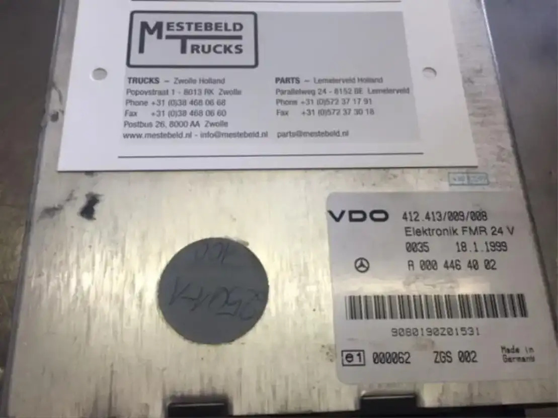 Sistema eléctrico para Camión Mercedes-Benz FMR unit MB vario 814: foto 1