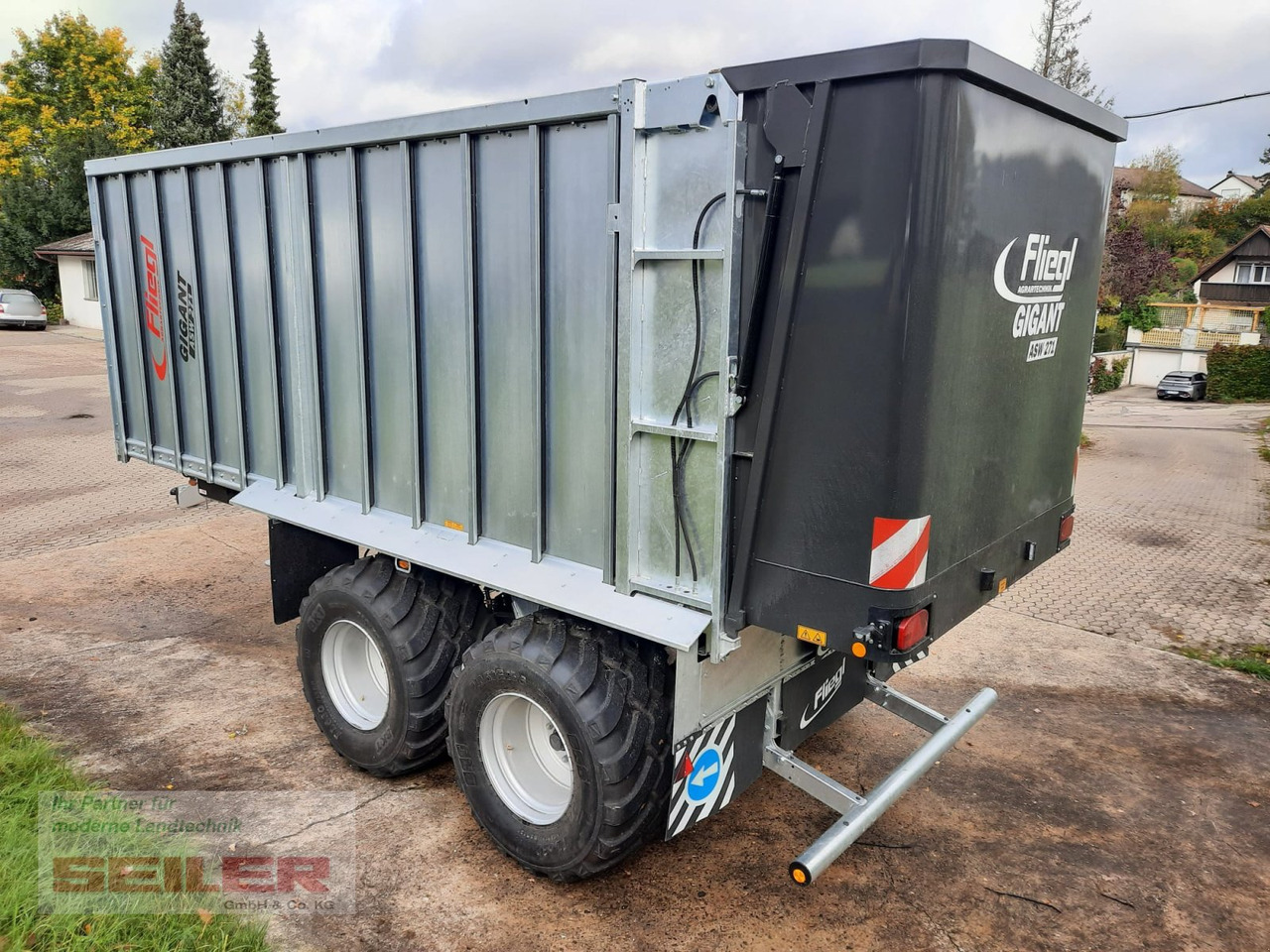 Fliegl ASW 271 C FOX 40m³ Franken-Renner - Remolque autocargador: foto 3 Fliegl ASW 271 C FOX 40m³ Franken-Renner - Remolque autocargador: foto 3