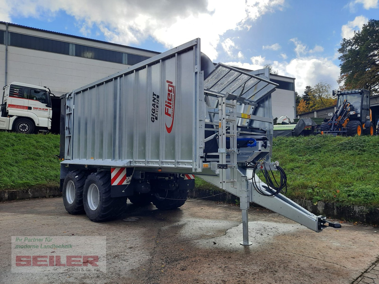 Fliegl ASW 271 C FOX 40m³ Franken-Renner - Remolque autocargador: foto 1 Fliegl ASW 271 C FOX 40m³ Franken-Renner - Remolque autocargador: foto 1