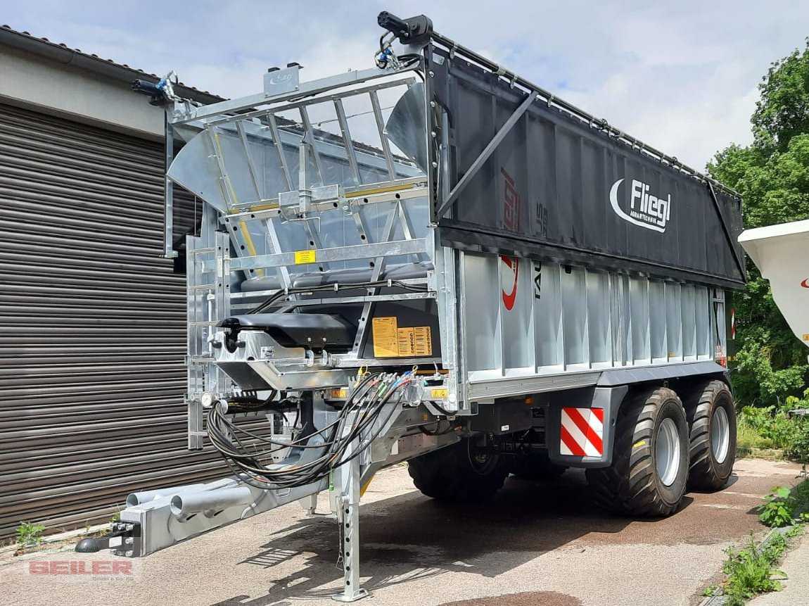 Fliegl ASW 271 TAURUS FOX 40m³ + Top Lift Light - Remolque autocargador: foto 1 Fliegl ASW 271 TAURUS FOX 40m³ + Top Lift Light - Remolque autocargador: foto 1