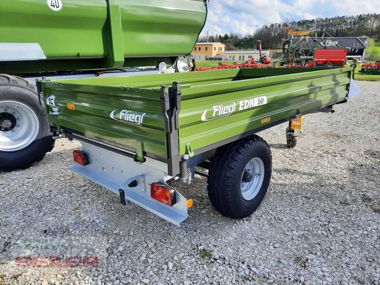 Fliegl EDK 50 FOX - Remolque volquete agrícola: foto 3 Fliegl EDK 50 FOX - Remolque volquete agrícola: foto 3