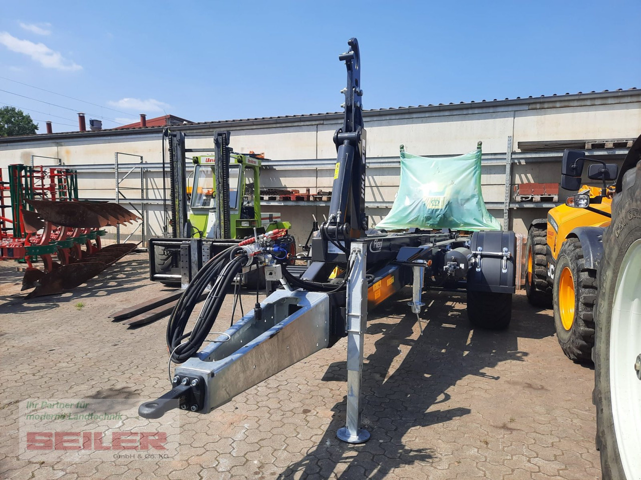 Fliegl HKL 18 Abrollkipper - Remolque multilift/ Portacontenedores de cadenas: foto 2 Fliegl HKL 18 Abrollkipper - Remolque multilift/ Portacontenedores de cadenas: foto 2
