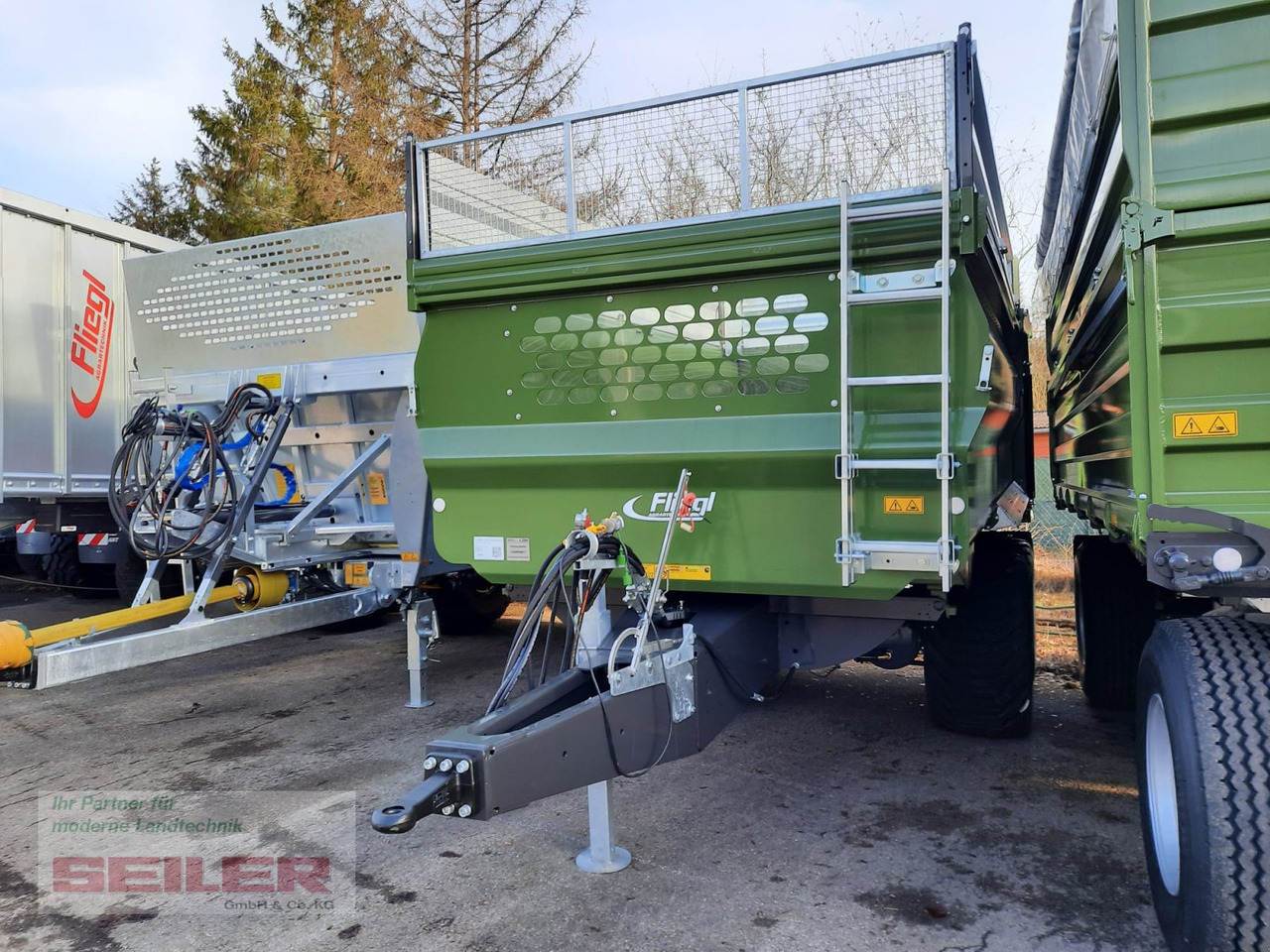 Fliegl TMK 140 FOX 20m³ - Remolque volquete agrícola: foto 4 Fliegl TMK 140 FOX 20m³ - Remolque volquete agrícola: foto 4
