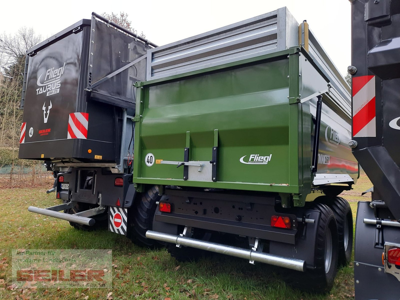 Fliegl TMK 160 FOX 25 m² - Remolque volquete agrícola: foto 3 Fliegl TMK 160 FOX 25 m² - Remolque volquete agrícola: foto 3