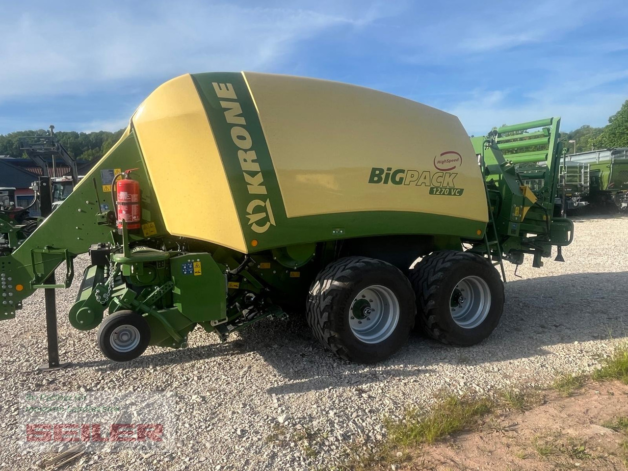 Krone Big Pack 1270 VC - Empacadora de pacas cuadradas, Encintadora de pacas: foto 2 Krone Big Pack 1270 VC - Empacadora de pacas cuadradas, Encintadora de pacas: foto 2