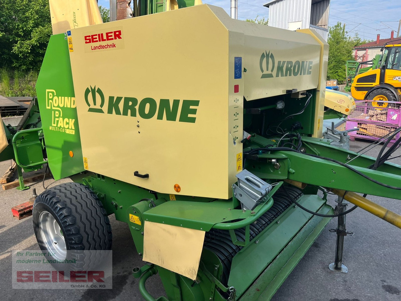 Krone Round Pack 1250 MC - Rotoempacadora: foto 1 Krone Round Pack 1250 MC - Rotoempacadora: foto 1