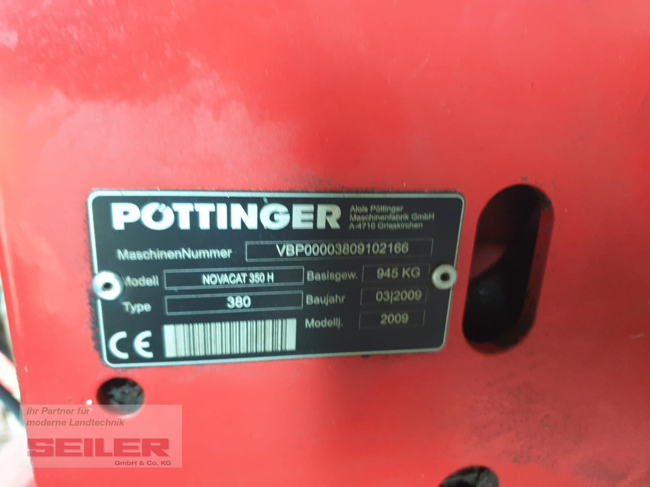 Segadora Pöttinger Novacat 350 H: foto 6