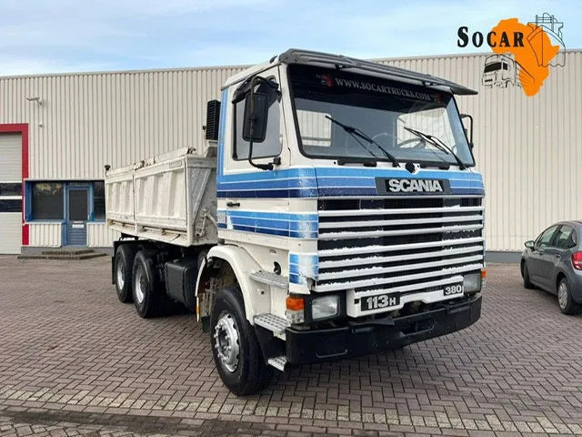 Scania 113H 380 6x4 Tipper - Camión volquete: foto 1 Scania 113H 380 6x4 Tipper - Camión volquete: foto 1
