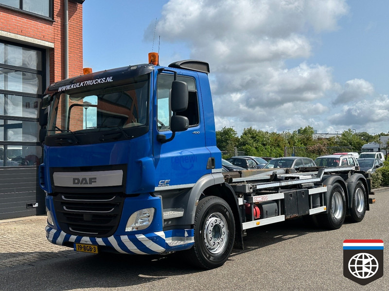 DAF CF 400 FAS VDL HOOKLIFT / HOLLAND TRUCK / VBK COVERING - Camión multibasculante: foto 2 DAF CF 400 FAS VDL HOOKLIFT / HOLLAND TRUCK / VBK COVERING - Camión multibasculante: foto 2