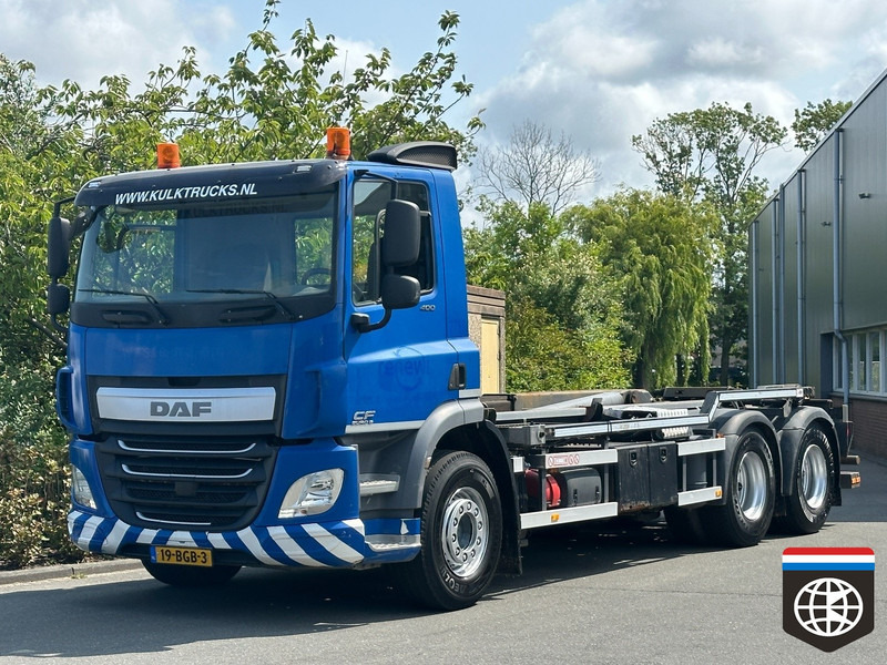 DAF CF 400 FAS VDL HOOKLIFT / HOLLAND TRUCK / VBK COVERING - Camión multibasculante: foto 1 DAF CF 400 FAS VDL HOOKLIFT / HOLLAND TRUCK / VBK COVERING - Camión multibasculante: foto 1