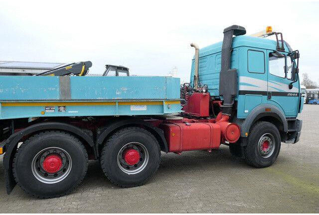 Mercedes-Benz 2644 S 6x4, Hydr., Blattfederung, 321tkm, ZSA - Cabeza tractora: foto 4 Mercedes-Benz 2644 S 6x4, Hydr., Blattfederung, 321tkm, ZSA - Cabeza tractora: foto 4