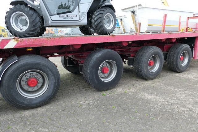ES-GE 4.VON-25-40.3H, Plattfrom, 4-Achser, Gelenkt,SAF ES-GE 4.VON-25-40.3H, Plattfrom, 4-Achser, Gelenkt,SAF - Semirremolque plataforma/ Caja abierta: foto 4 ES-GE 4.VON-25-40.3H, Plattfrom, 4-Achser, Gelenkt,SAF ES-GE 4.VON-25-40.3H, Plattfrom, 4-Achser, Gelenkt,SAF - Semirremolque plataforma/ Caja abierta: foto 4