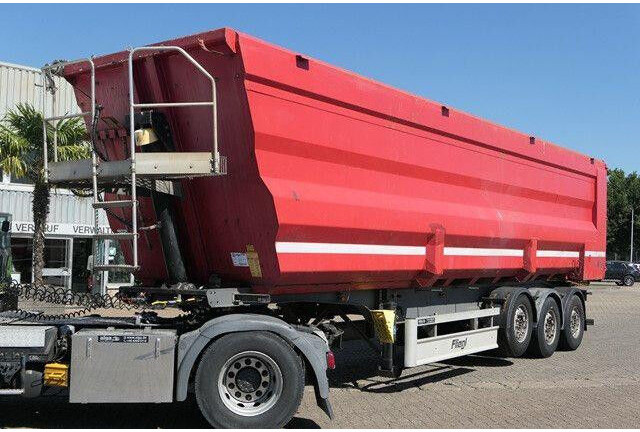 Fliegl DHKA 350, Stahl, 60m³, Luft-Lift, Schrottmulde - Semirremolque volquete: foto 1 Fliegl DHKA 350, Stahl, 60m³, Luft-Lift, Schrottmulde - Semirremolque volquete: foto 1