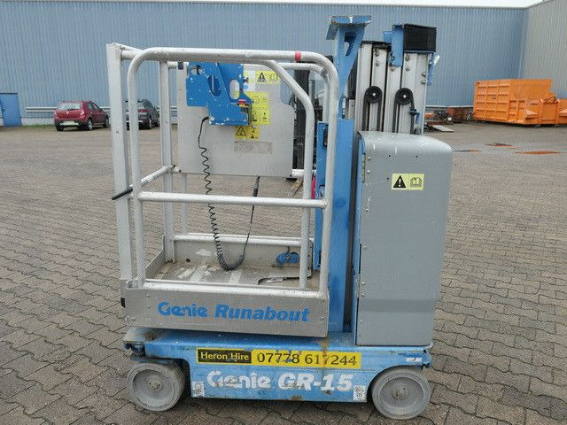 Genie CR 15, Scherenbühne, 6,5mtr. Arbeitshöhe,Elektr. - Plataforma de mástil vertical: foto 4 Genie CR 15, Scherenbühne, 6,5mtr. Arbeitshöhe,Elektr. - Plataforma de mástil vertical: foto 4