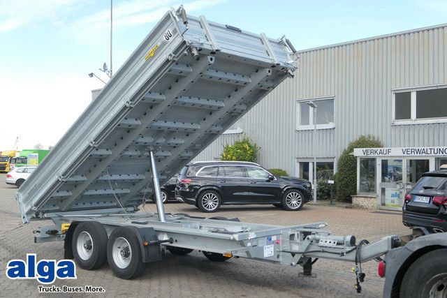 Humbaur HTK 135024 L, Tieflader, Rampen, Verzinkt, 13to. - Remolque volquete: foto 1 Humbaur HTK 135024 L, Tieflader, Rampen, Verzinkt, 13to. - Remolque volquete: foto 1