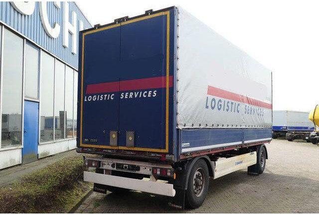Krone AZ, Bordwände, BPW, 7.300mm lang, Luftfederung - Remolque con toldo: foto 4 Krone AZ, Bordwände, BPW, 7.300mm lang, Luftfederung - Remolque con toldo: foto 4