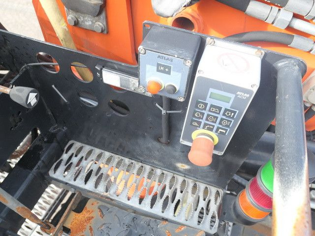 Semirremolque plataforma/ Caja abierta Langendorf SSH 20/25, Kalksandstein, Kran Atlas AK330.2V: foto 11
