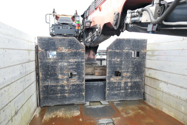 Semirremolque plataforma/ Caja abierta Langendorf SSH 20/25, Kalksandstein, Kran Atlas AK330.2V: foto 8