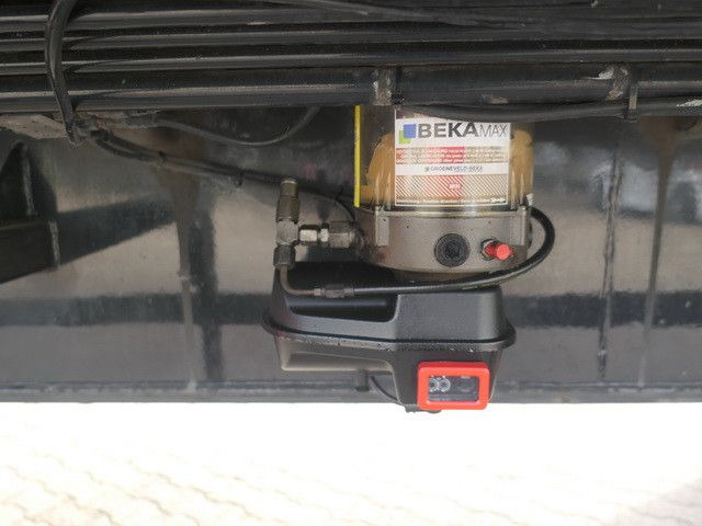 Semirremolque plataforma/ Caja abierta Langendorf SSH 20/25, Kalksandstein, Kran Atlas AK330.2V: foto 12