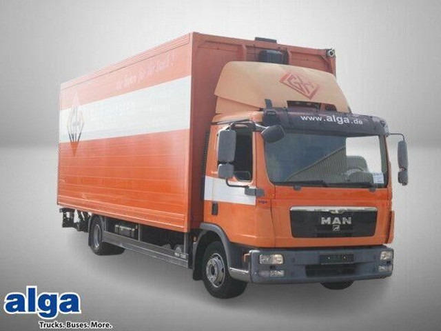 MAN 12.220 TGL BL, Wingliner, LBW, Klima, 7.200mm - Camión caja cerrada: foto 1 MAN 12.220 TGL BL, Wingliner, LBW, Klima, 7.200mm - Camión caja cerrada: foto 1