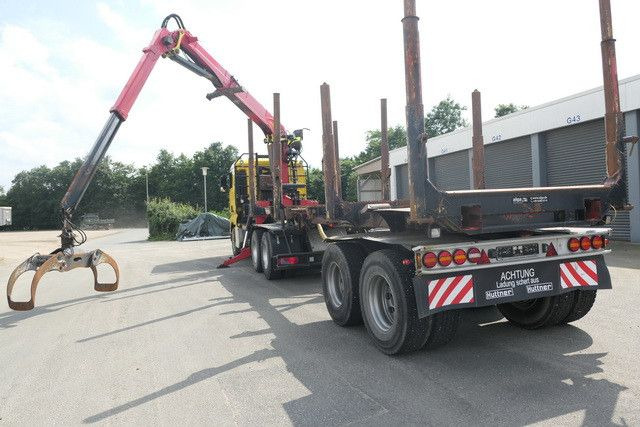 MAN 26.540 TGX 6x4, Kombizug, Huttner LNZK 20 - Camión forestal, Camión grúa: foto 5 MAN 26.540 TGX 6x4, Kombizug, Huttner LNZK 20 - Camión forestal, Camión grúa: foto 5