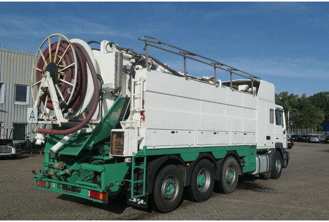 Limpieza de alcantarillado MAN 35.464 FVNLC 8x2, Müller-Fatmaster, Saugaufbau: foto 6