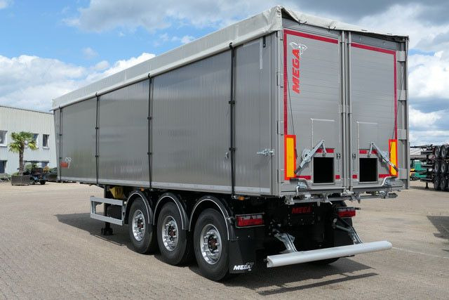 MEGA MNL, Alu, 52m³, Kombitür, SAF, Luft-Lift - Semirremolque volquete: foto 5 MEGA MNL, Alu, 52m³, Kombitür, SAF, Luft-Lift - Semirremolque volquete: foto 5