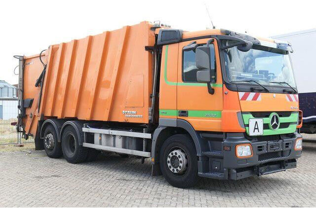 Mercedes-Benz 2532 L Actros 6x2, Faun, Zöller, 24m³, MP3, AC - Camión de basura: foto 2 Mercedes-Benz 2532 L Actros 6x2, Faun, Zöller, 24m³, MP3, AC - Camión de basura: foto 2