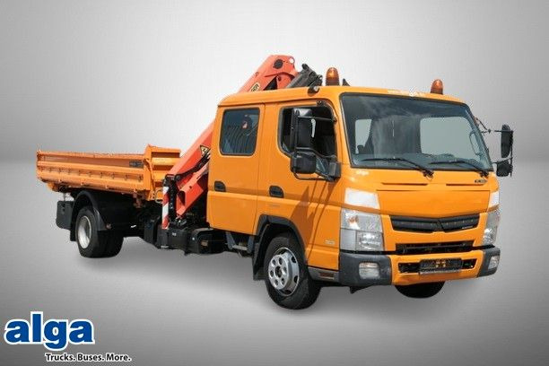 Mitsubishi Fuso Canter 7C18D, Palfinger PK 7001-KA, DOKA - Furgoneta basculante, Furgoneta combi: foto 1 Mitsubishi Fuso Canter 7C18D, Palfinger PK 7001-KA, DOKA - Furgoneta basculante, Furgoneta combi: foto 1