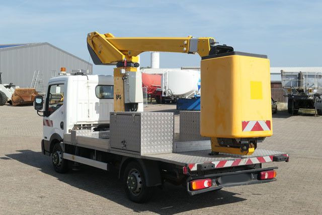 Camión con plataforma elevadora, Furgoneta Nissan 32.12 4x2, 11m Arbeitshühe, Klima, 3x am Lager: foto 7