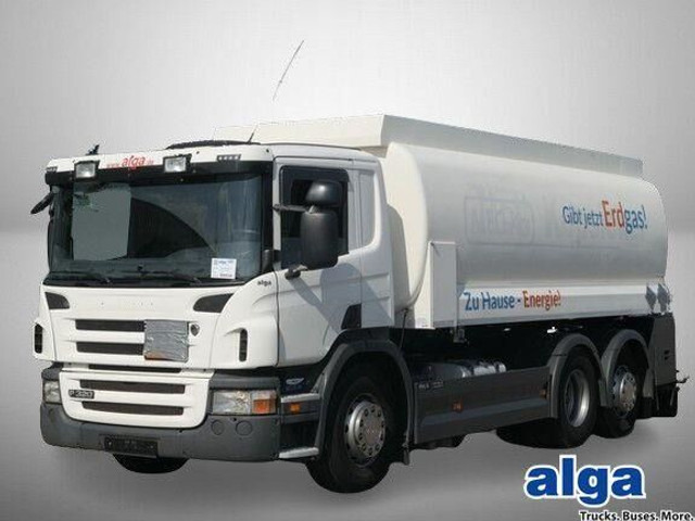 Scania P 320 6x2, Lindner & Fischer, 19m³, 3 Kammern - Camión cisterna: foto 1 Scania P 320 6x2, Lindner & Fischer, 19m³, 3 Kammern - Camión cisterna: foto 1