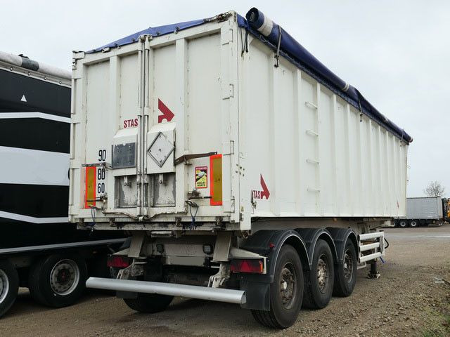 Stas S339CX, Alu, 50m³, Kombitür,Getreide,Alu-Chassis - Semirremolque volquete: foto 5 Stas S339CX, Alu, 50m³, Kombitür,Getreide,Alu-Chassis - Semirremolque volquete: foto 5